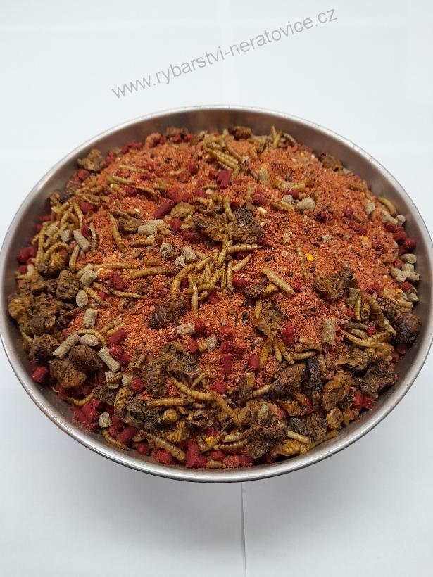 Hmyz Baits Method Mix - Hmyz/Jahoda/Chilli - 1kg